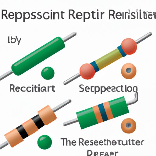 What kind of components are resistors and what product types are they included in?